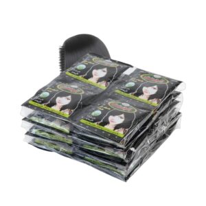 Al Jannat Black Henna Herbal Hair Color – Card Pack of 24 Sachets (10 g Each)